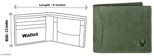 Leather Wallet for Men 100% Genuine RFID Protected