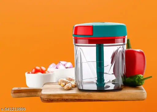 1100ml vegetable cutter machine | 5-blade dry fruit cutter | large onion handy chopper | Dishwasher safe chopper set | space-saving jumbo chopper | Fast onion and fruit chopper |