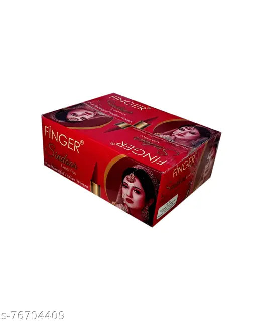 Finger Stick Sindoor - Red (12 Pcs)