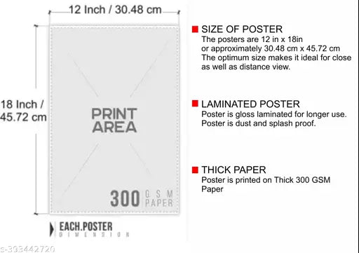 (Pack of 2)''vastu Poster''(unframed) White 7 Horse vastu Painting, beautiful Seven Horse Running At Sunrise, Wall Painting, Home Decor, Office Decor Photo Fine Art Print