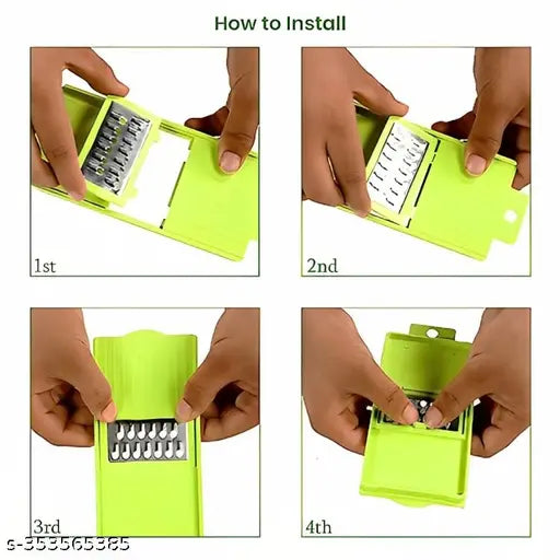 Kitch Queen Tradlink 12 in 1 Vegetable Chopper , Nicer Dicer, Slicer, Cutter, Chopper
