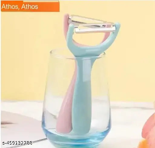Peeler Kitchen Ideal for Fruits and Vegetables for Kitchen Y Shaped Peeler Y Shaped Peeler (Multicolor)