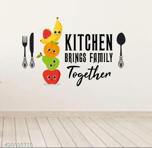 "Kitchen Quote" wall sticker