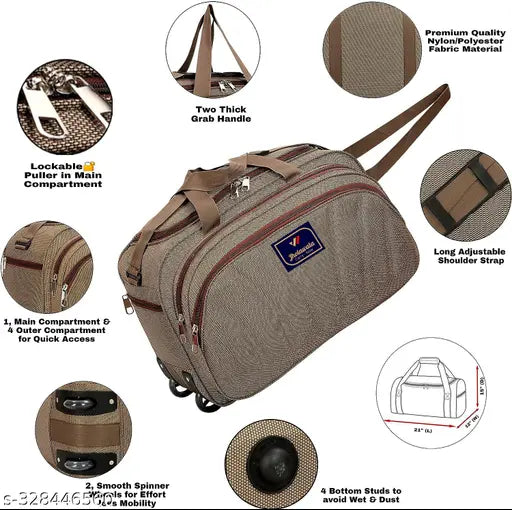65 L Strolley Travel Duffle bag/ Luggage Bags, Wheeler Bag/Wheel Bag/Trolley Bags/trolly bags/trolli bag/dufful bags/tour bag/tourist bags/Duffle Bag/Duffel Bags