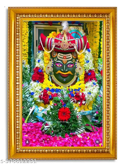Mahakaleshwar Jyotirlinga Frame - Ujjain Shiv Ji Wall Art
