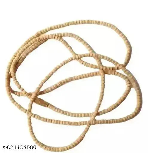 Tulsi Mala 108 Beads – Natural Wooden Necklace (Pack of 1)