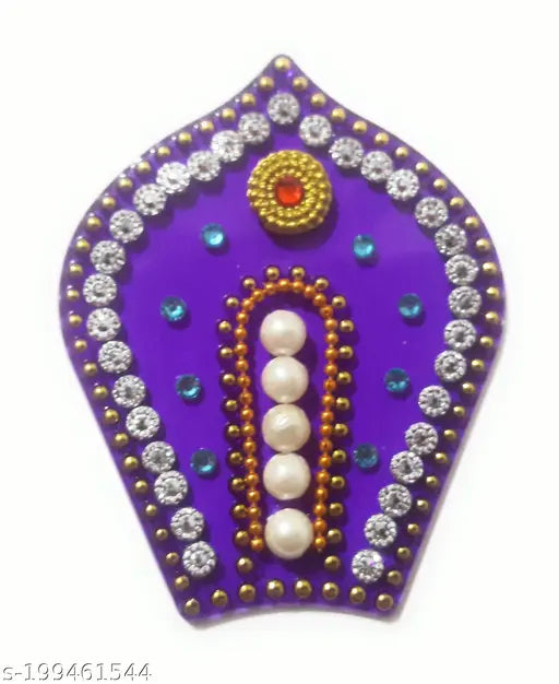 Return Gift for Wedding/Makarsankranti Handcrafted Decorative Diwali/Navratri Rangoli Set/Christmas Gift Kundan Decorations On Acrylic Set kundan Rangoli