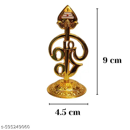 Om Vel metal & Vel with Peacock metal