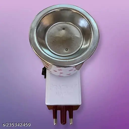 Kapoor Dani Night Lamp For Essential oil camphor burner ,   Electric Dhoop Dani,  Ceramic LED kapoordani 2 in 1 night lamp burner Kapoor dhani