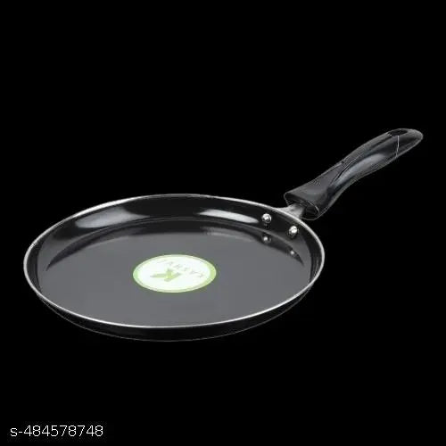Kashvi 3L Non-Stick Ceramic Induction Base 28cm Kadhai Combo Set With Lid
