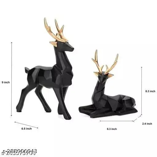 Deer set home decor and showpice
