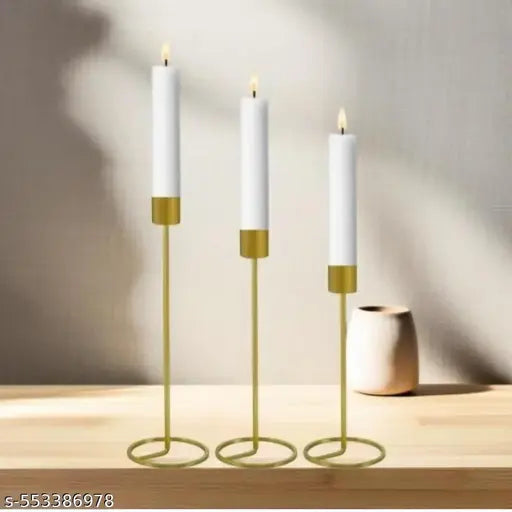 Set of 3 Modern Decorative Candle Stick Holder for your home decoration