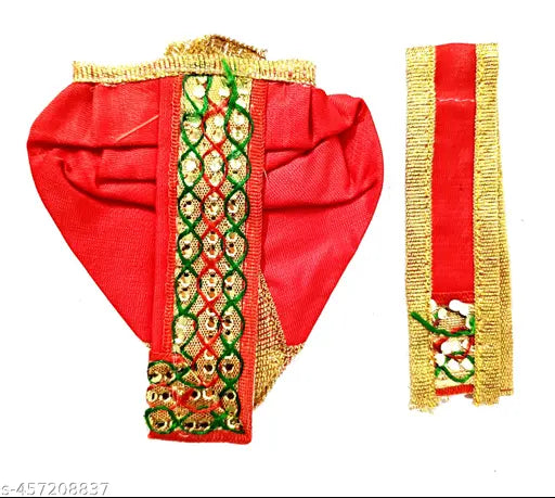 Ganesh Ji/Krishna/Ganpati dhoti Patka set of 4 for 3 Inch size