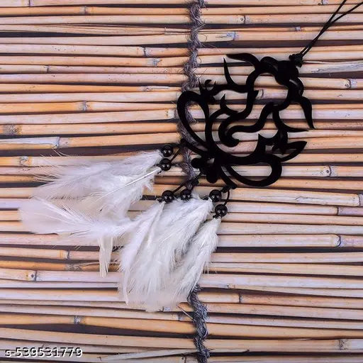 Acrylic Ganesha Hanging for Car Mirror, Dream Catcher, Interior Accessories, Decoration