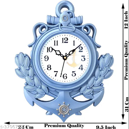 Dev laxmi craft Stylish Wall Clock for Home & Office, Modern Design Decorative Wall Clock Designer Wall Clock for Living Room Elegant Look