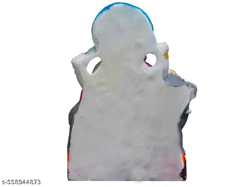 Hand Crafted Vishwakarma ji Murti Idol for Home Temple, Shop, Workshop Puja -Multicolor (6 inch)