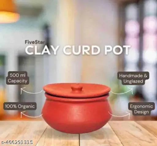 Dhai handi 500ML/Dal handi Small Size