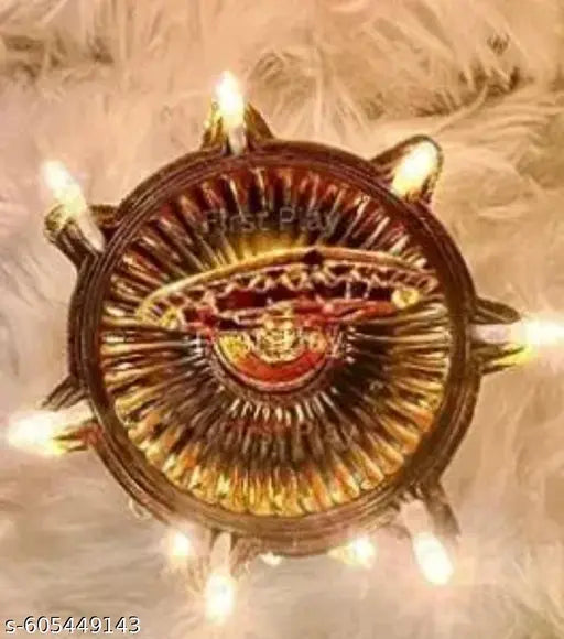 3 Laye Electric Diya Home Temple Diya Deep Jayot Pack Of 2