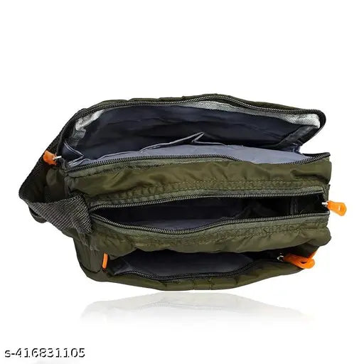 Cross body Sling Bags || Stylish Shoulder Men & Women Cross Body Bag || Office Business Messenger Bag Water Resistant for Men and Women || (Pack Of 1)