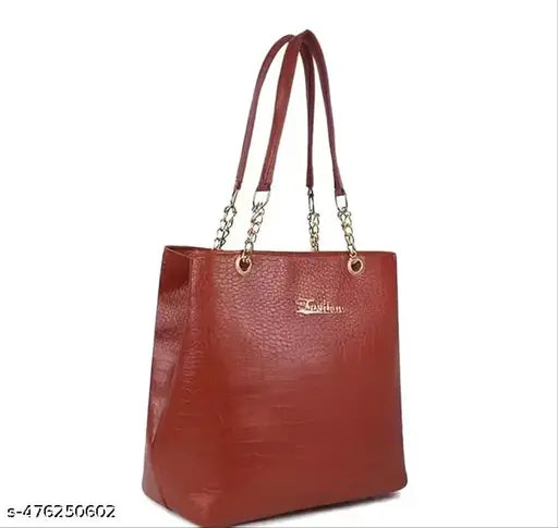 Golden Luxe Handbag For Women And Girl | Royal Charm Leather Bags For Every Occasions .