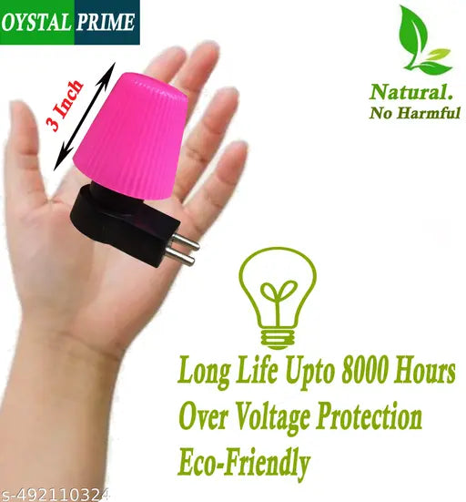 Umbrella Shape ||Night lamp||Room Light||Wall Lamp|| Jack Lapms||2 pin jack system (Set of -6)