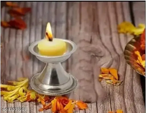 Pure Ghee phool Batti Pack of 100pcs| Pure Cow Ghee Diya Quality 100 Pieces, 15 Minutes Minimum Burning,Ghee Diya Batti | Handmade Ghee Diya Batti,Jyot Batti For Pooja Aarti And Special Occasions, Cow Ghee Diya Batti, Premium Quality Ghee Wicks - Pack Of