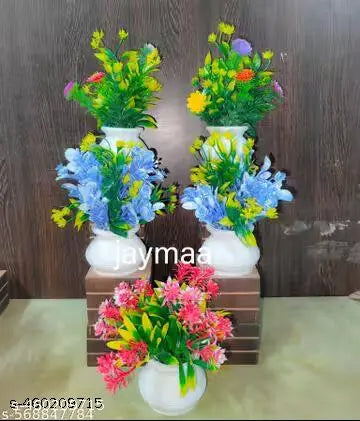 Dev Creation Mix flower pot with matki 5pc