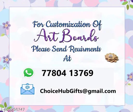 MDF Haldi Mehndi Engagement Ring Platter Set of 2 - DIY 3mm Thick Decorative Platters for Weddings, Festivals, and Special Occasions