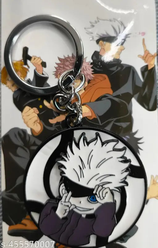 JUJUTSU KAISEN GOJO SATORU PREMIUM 360 DEGREE ROTATE Key Chain