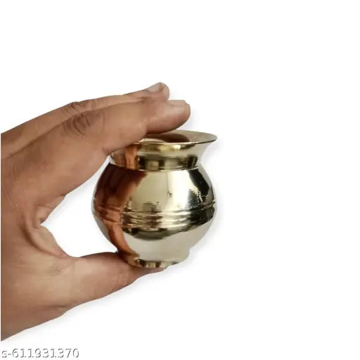Kalash Lota for puja accessories Diwali Decorative Mandir or Temple Items Small Pooja Articles