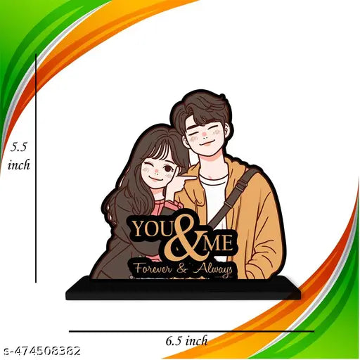 valentine gifts couple Anniversary Gift for Couple Special howpiece with Crystal Figurine, Gift for Girlfriend, Boyfriend, Husband, Home Décor