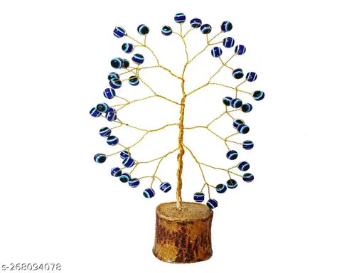 Evil Eye Tree Showpiece – Decorative Coaster Tree for Home, Table, or Office – Unique Gift for Protection and Style||Evil Eye Tree||Evil Eye Showpiece||Evil Eye Gift