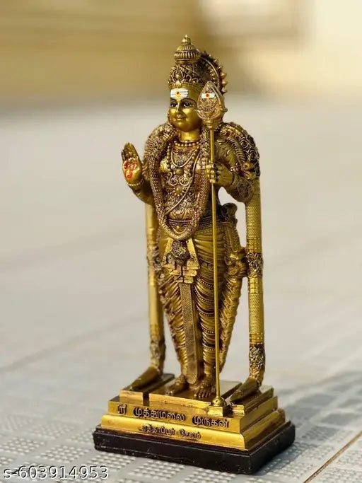 7" Home Decor Sri Muthumalai Murugan  Idol