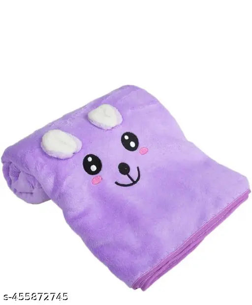 Rabbit Kids Bath Towels Super Soft And Best For Babies Sensitive Skin 280 Gsm 56*112 cm Purple