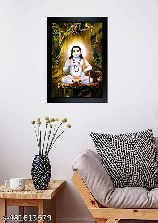 Baba Balak Nath Photo Frame | Baba Balak Nath Painting For Home Decoration And Pooja Room ( 7 x 9 inch )