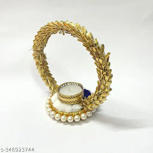 Maahal Table Top Candle Holder for Home Decor|Tealight Candle Stand|Table Decor Candle Tealight Holder