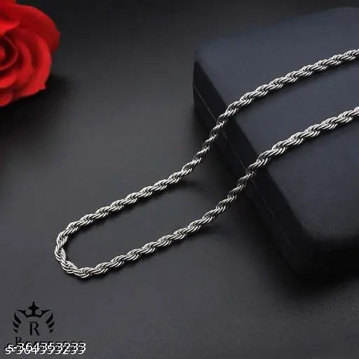 22 Inch New Trending Stylish Gold Plated Chain For Men And Boys Alloy Chain Premium Looking  Chain-021