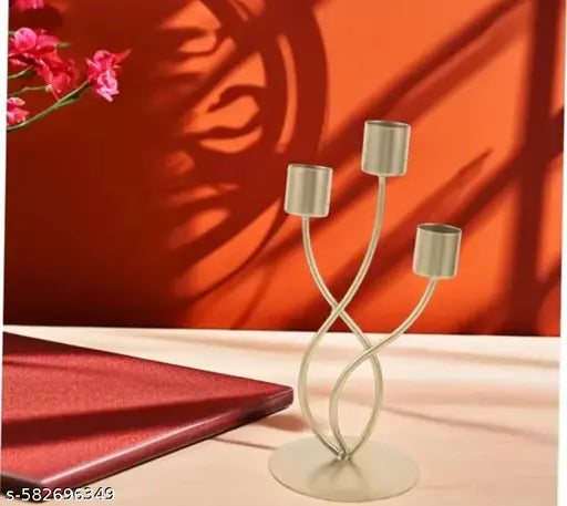 Urban taxtile twist stylish design candle stand for home and decore