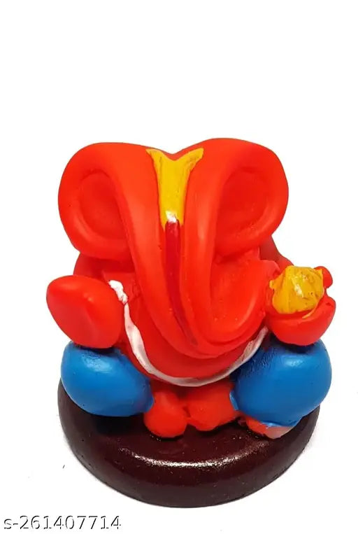 Welno International Lord  /Ganesha Idol for Car Dashboard, Desk, Office Table,Study Table mandhir,Diwali Decoration Gift Item