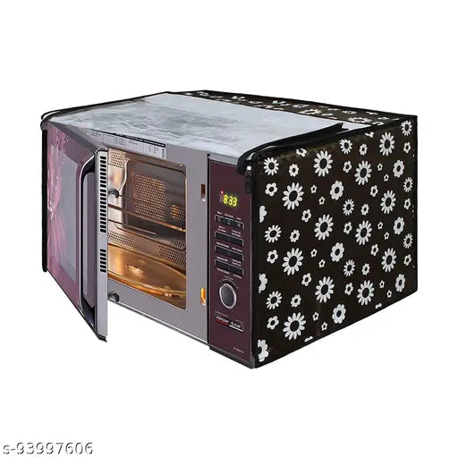 Stylish printed 23 to 25 litre microwave oven cover