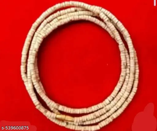Tulsi mala original Tulsi mala 34 inche with double round made in pure tulsi in mathura Vrindavan