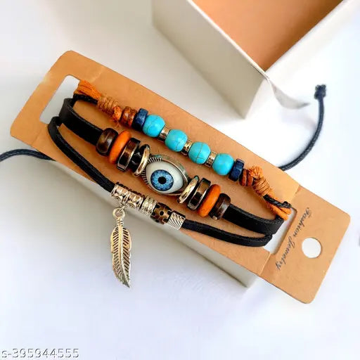 Men Bracelet | Evil Eye Bracelet | Bracelet For Boys | Heavy Look bracelet For Man | Man Bracelet | Women Bracelet