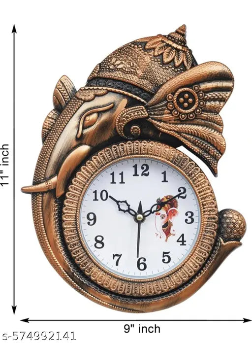 GANESH JI WALL CLOCK