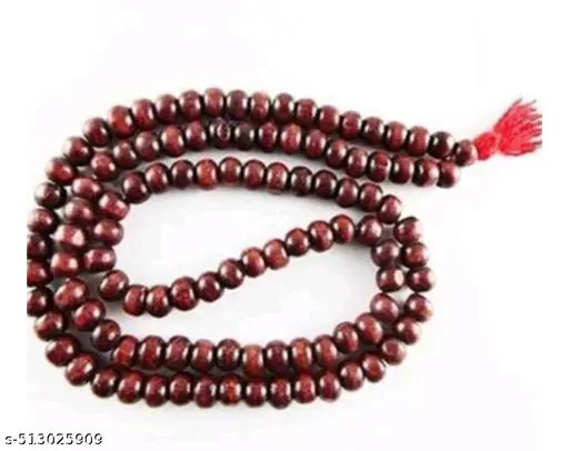 Lal Chandan Mala Jaap mala Red Sandalwood Garland natural Lal Chandan Mala original Chandan Mala