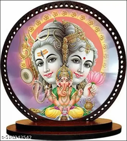 IdolCraft Lord Shiva/Shankar/Bholenath ji Idol for car Dashboard & Home Decorative Showpiece  Pack of 1