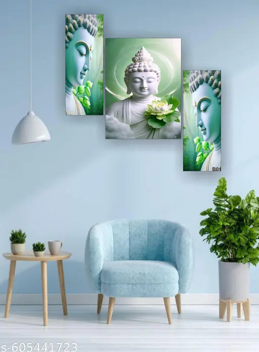 Aarav Art Gallery Budha Wall Painting