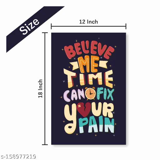 Asha Digital Arts Motivational Poster Quotes Wall Design For Living Room Drawing Room Poster Paper Print Pack of 10 (18 inch X 12 inch)