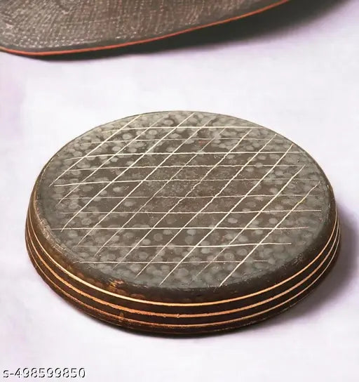 Timeking Bronze Dinner Thali/Kansa Handmade thali for Dinner 12 Inch Weight 750g