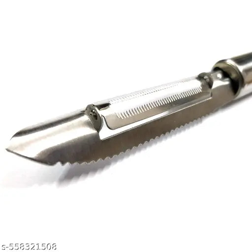 TOYJECK Stainless Steel Peeler Vegetable Peeler Ultra Sharp Stainless Steel Peeler (Pack of 2 Pcs)