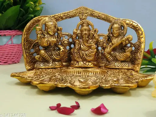 Laxmi ganesh Saraswati idol set for Pooja and Gift Purpose